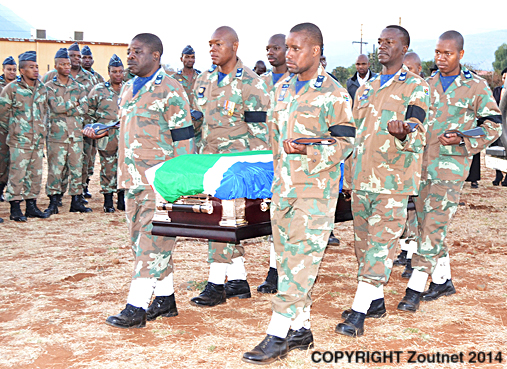 State funeral for dedicated member of the Air Force