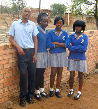 Pupils build house for orphans