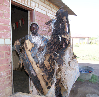 Family attacked by mystery fire.