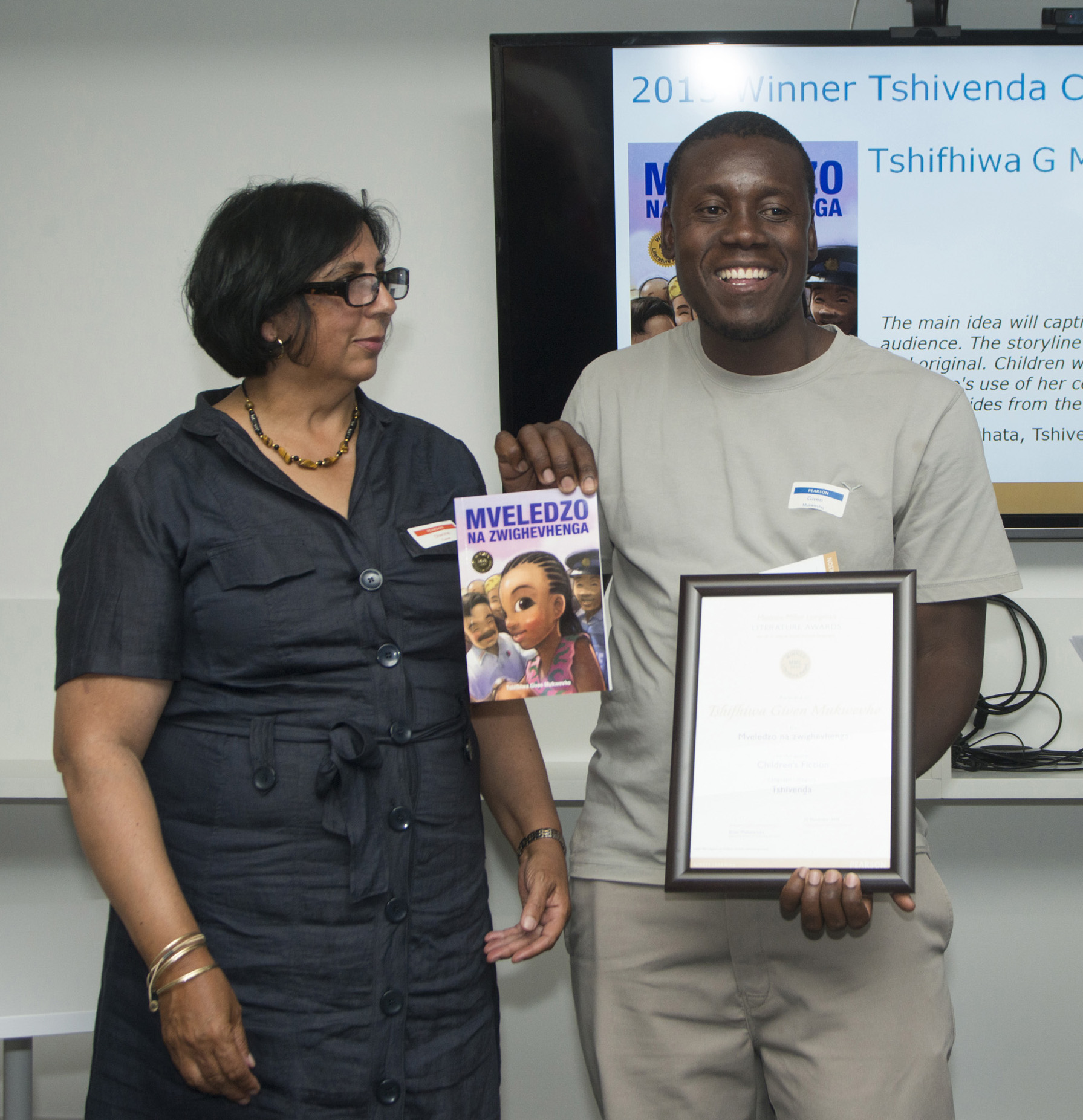 Another feather in author Tshifhiwa’s cap
