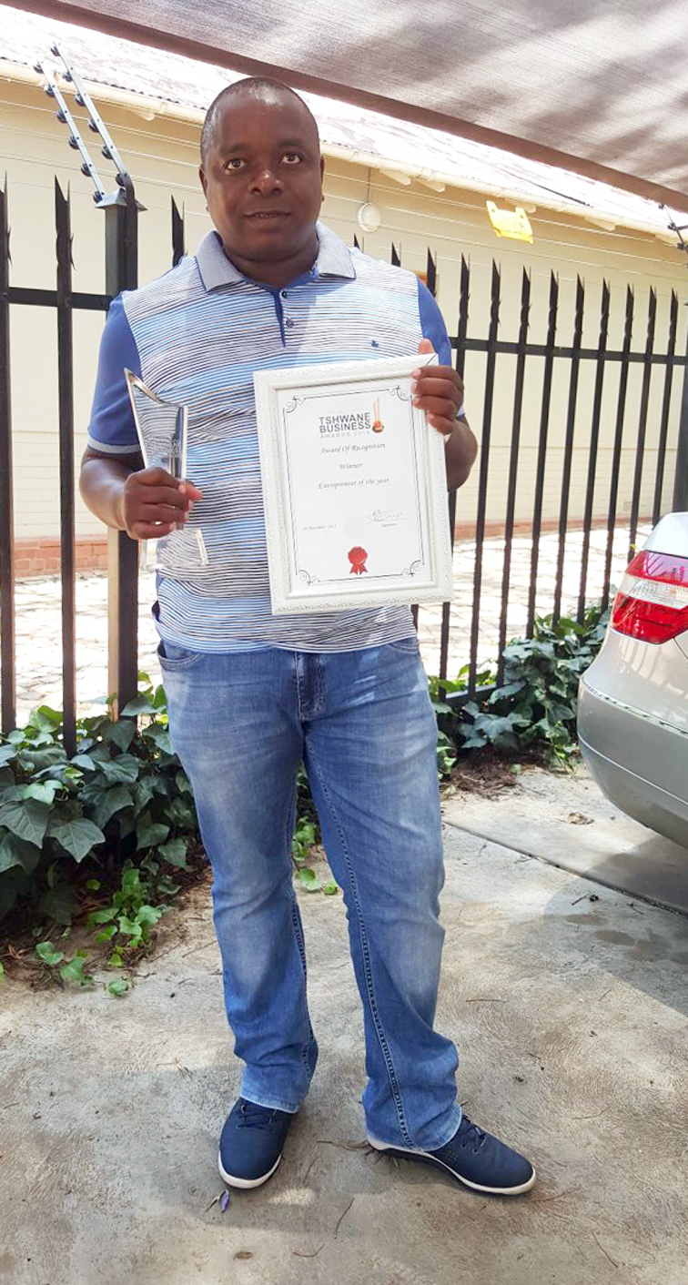 Local entrepreneur wins top award