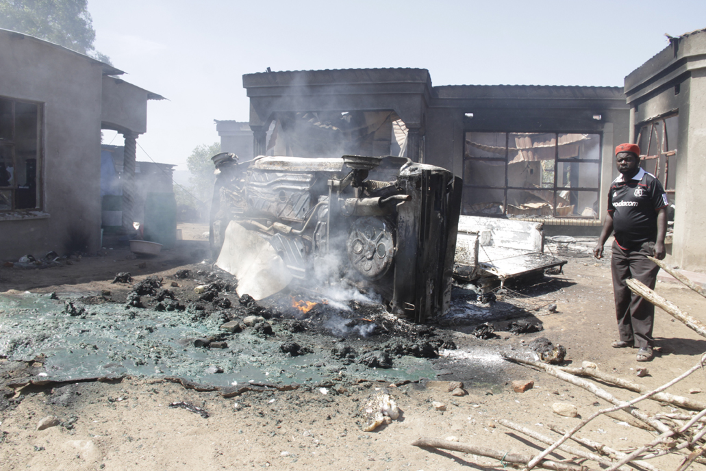 Property set on fire in ongoing feud between leaders