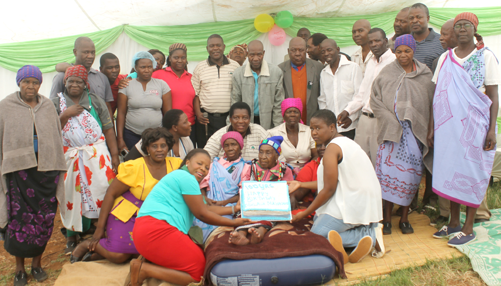 Gogo Mkhachani celebrates a century
