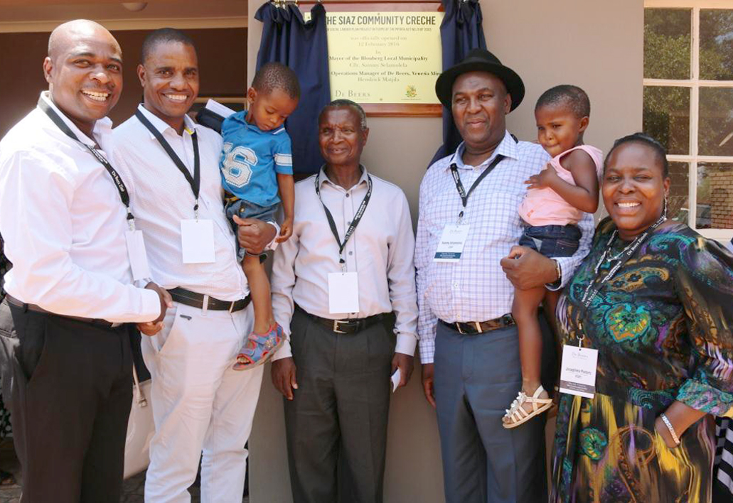 Siaz community receives new crèche