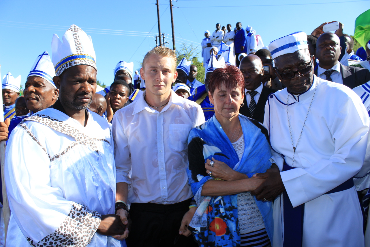 White family baptised by UAAC to help lift ‘curse’