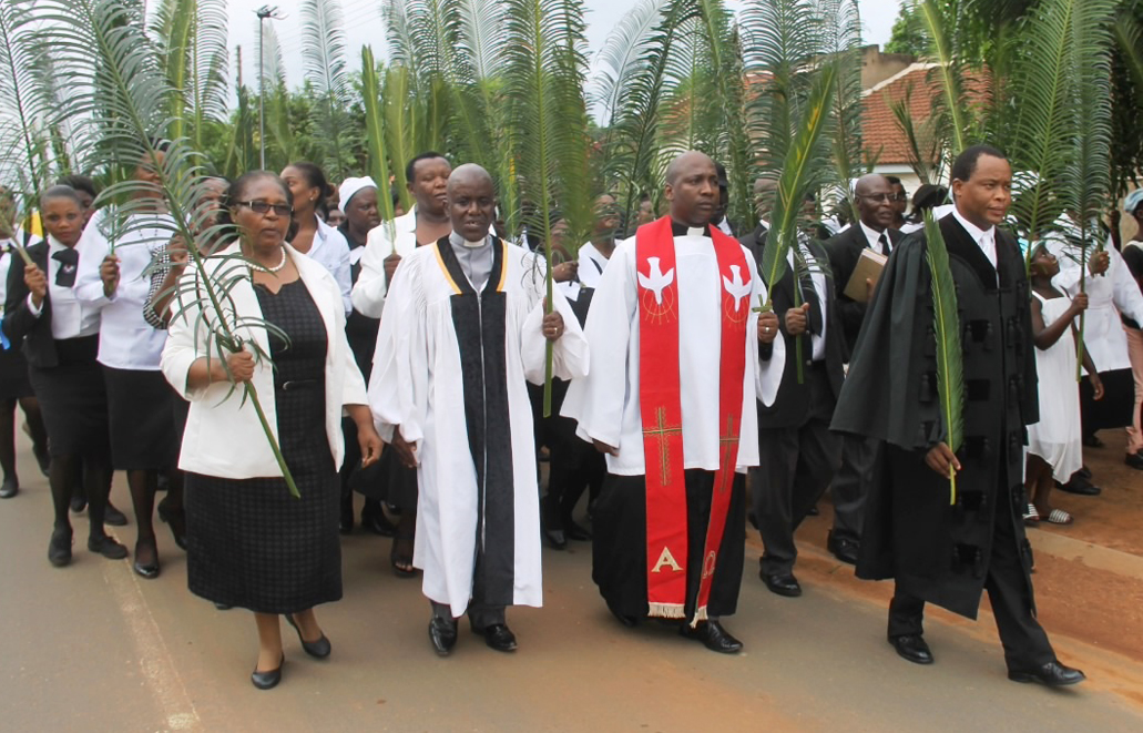 Palm Sunday celebrations at Shayandima