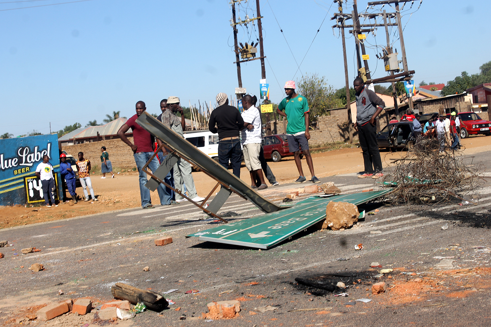 Another gruesome mob justice incident- Man set alight