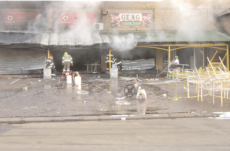 Complex on fire for second time