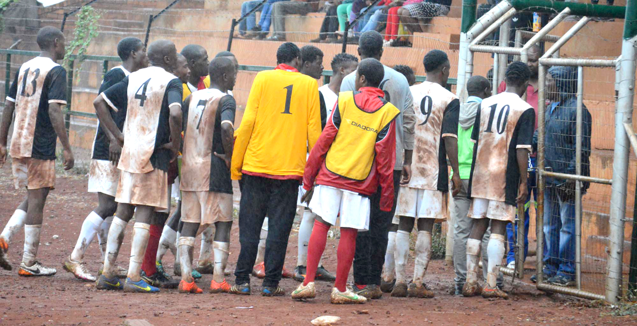 Motsepe match ends in chaos