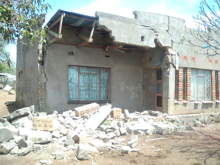 Residents left homeless after heavy storm