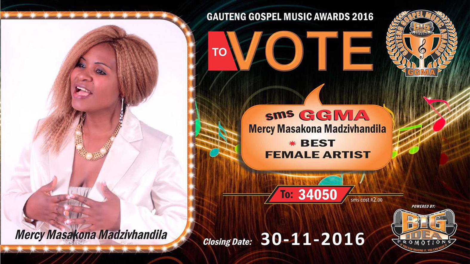 Mercy in the race for Gauteng awards