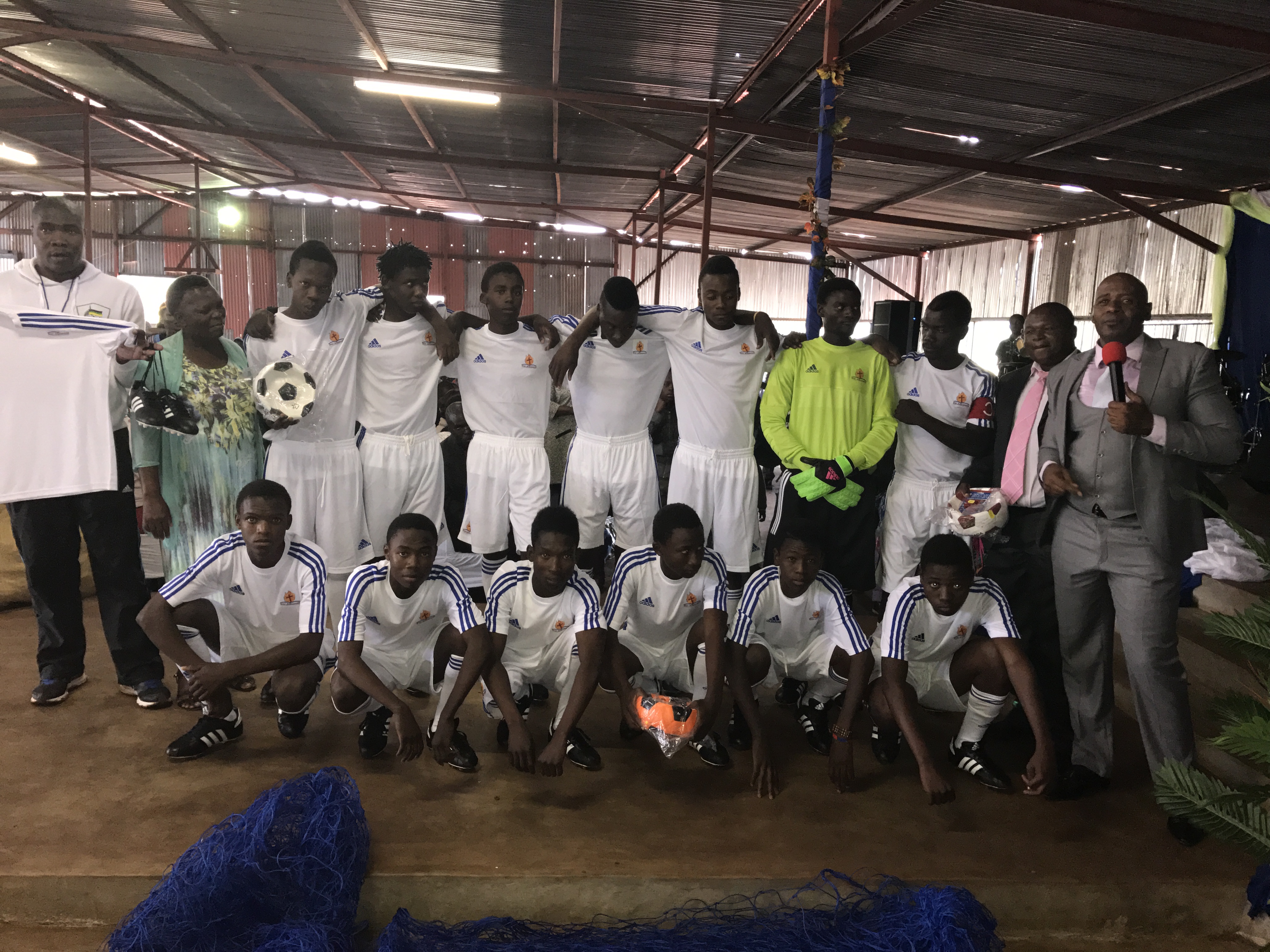 New kit for needy team