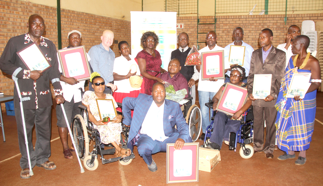 Recognition for disabled farmers