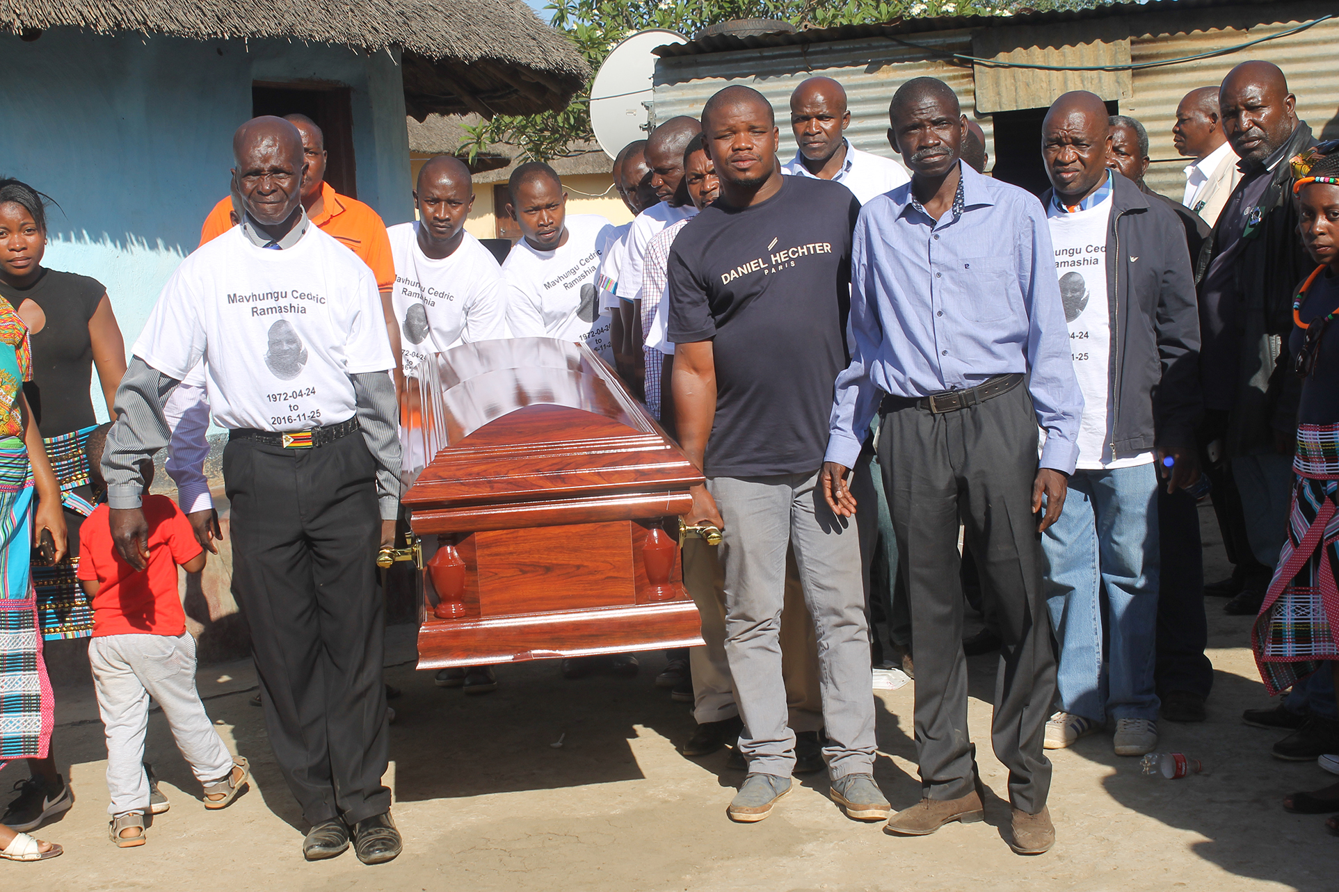 Community bids farewell to resident