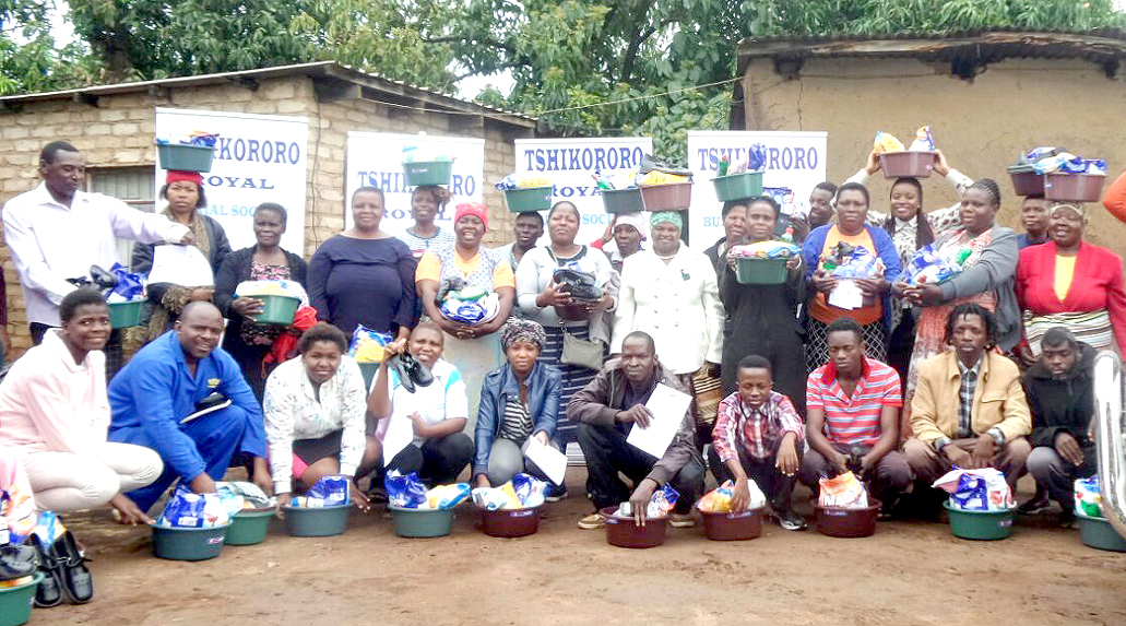 Caring Chief gives generously to the needy