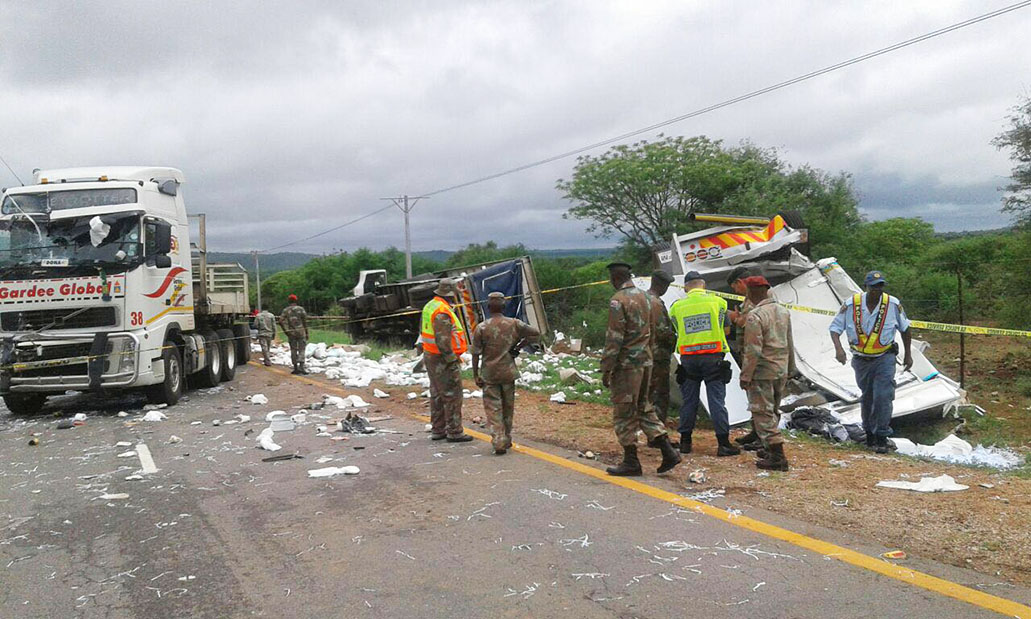 Two SANDF members killed in N1-accident