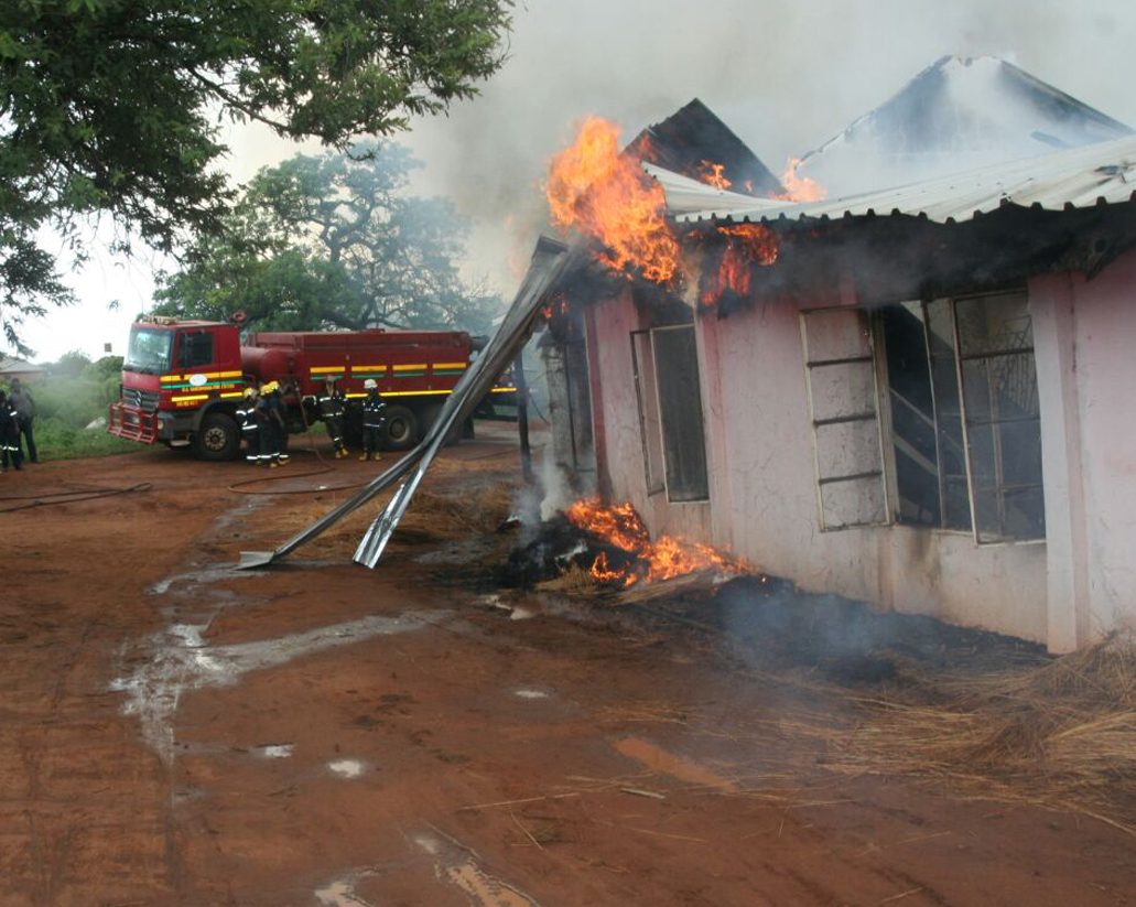 Fire causes massive damage at Malamulele Bible College