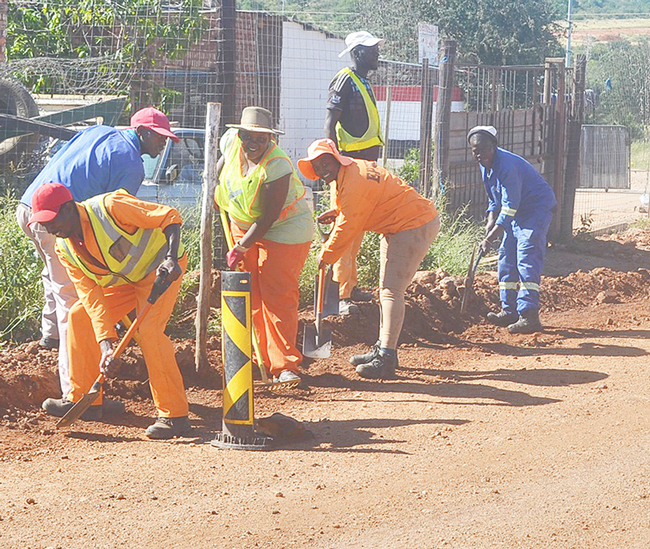 New paved access road for Musina Nancefield