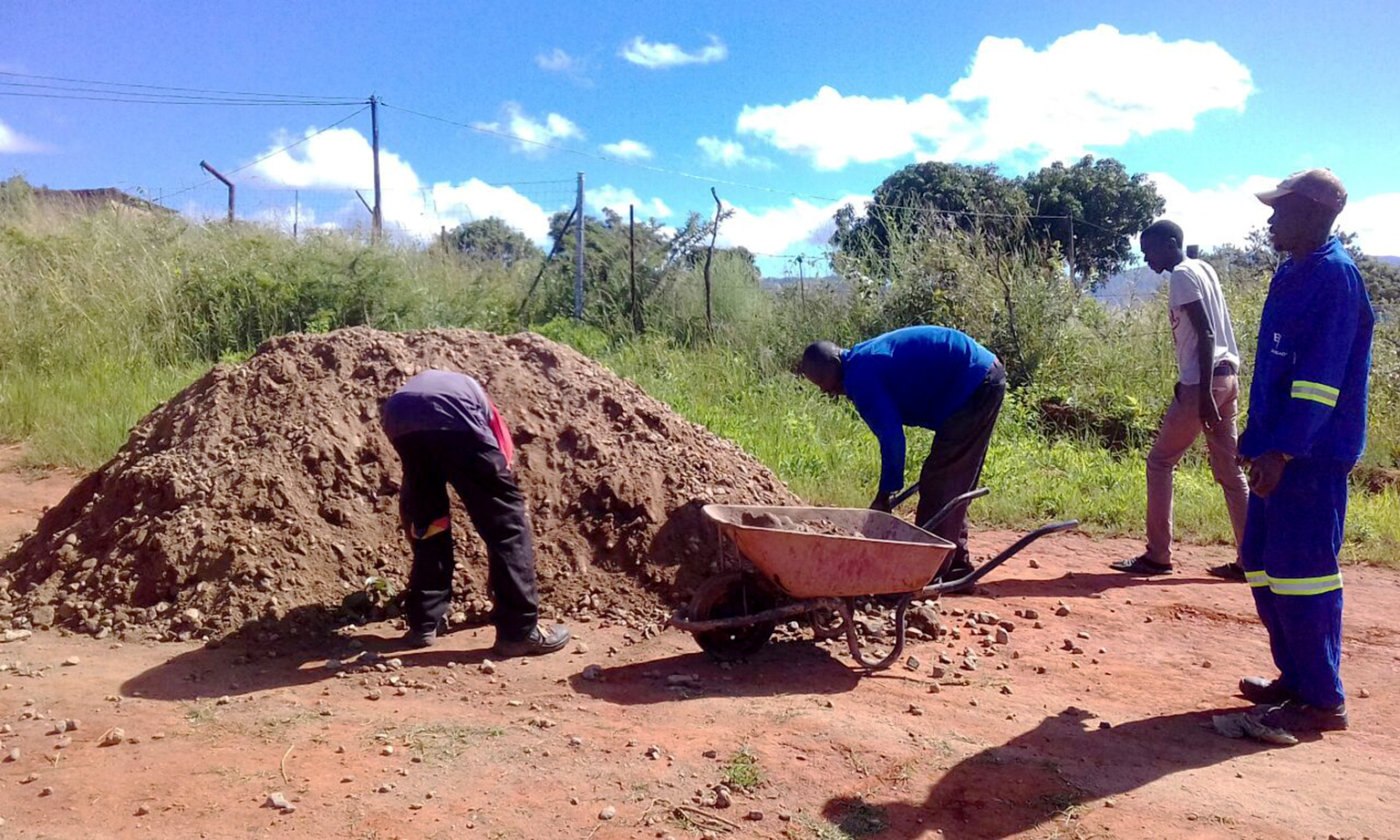 Residents fix own bridge