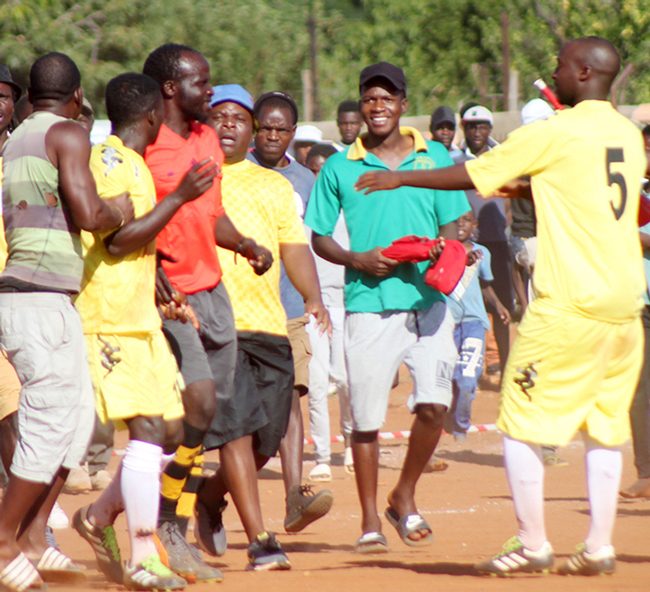 Ref attacked during Admin match