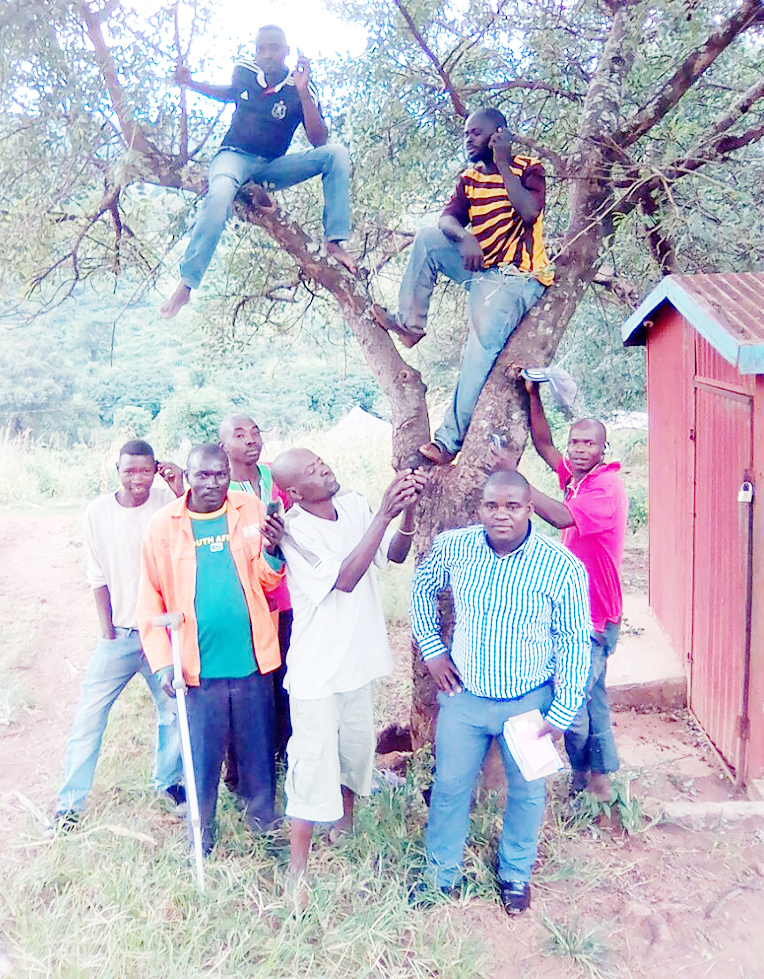 Villages cut off from the world