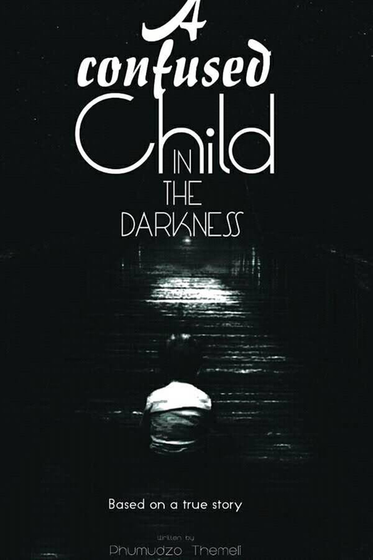 A confused child in the darkness