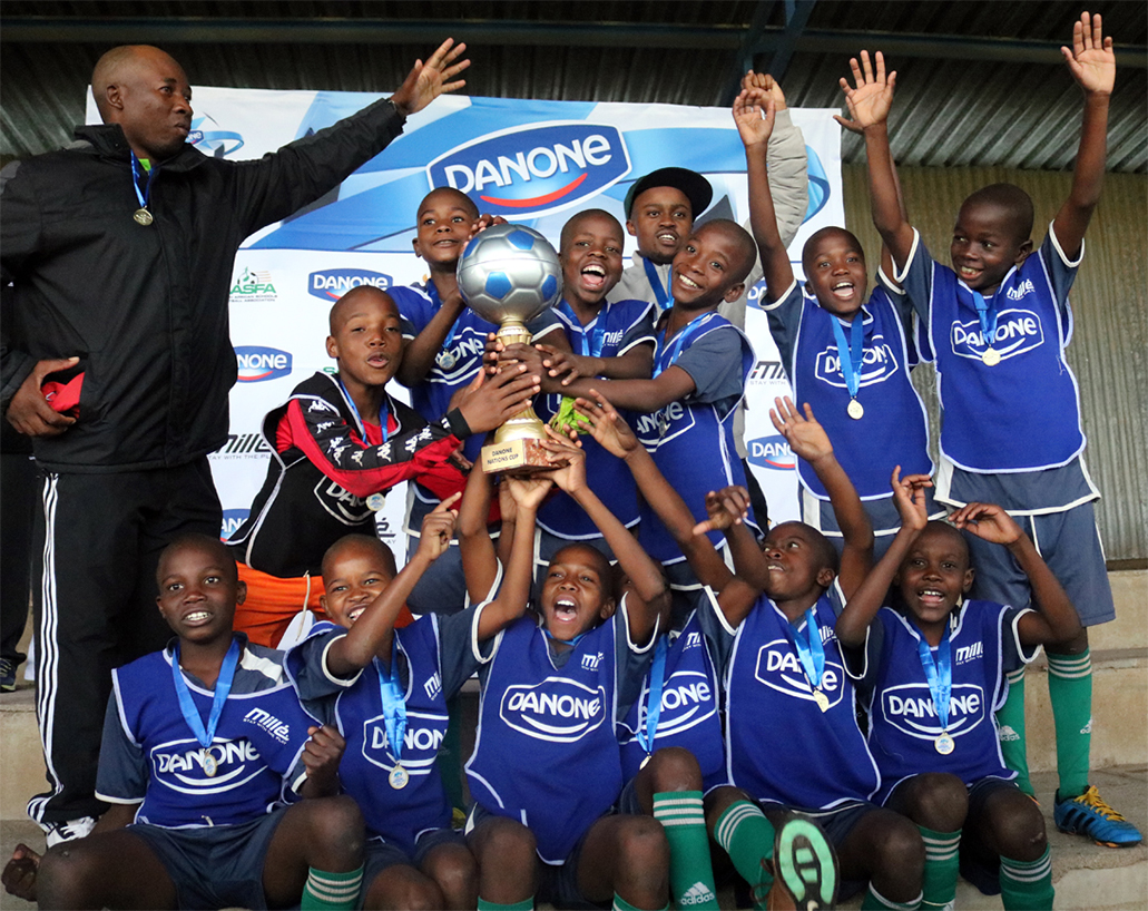 Haggai Combined Private School the Danone Nations Cup champions
