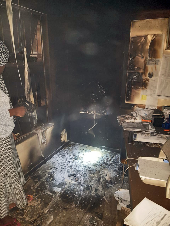 Fire breaks out at Musina Municipality