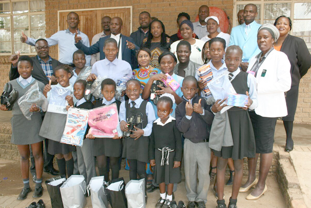 Former pupils giving back to their former school