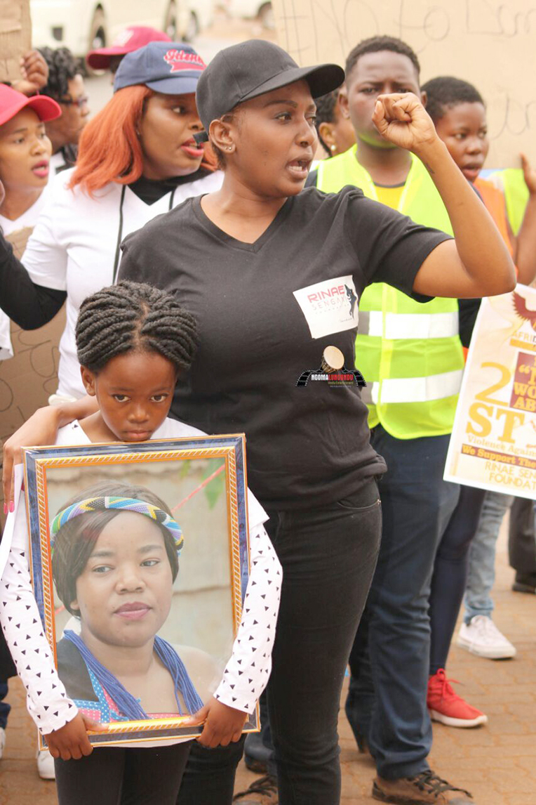 Community march against killings and abuse of women
