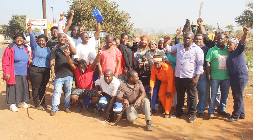 We want sites - Shayandima residents