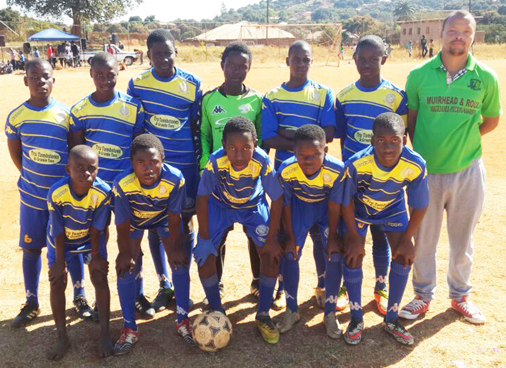 TNN lift Nevari Soccer Tournament trophy