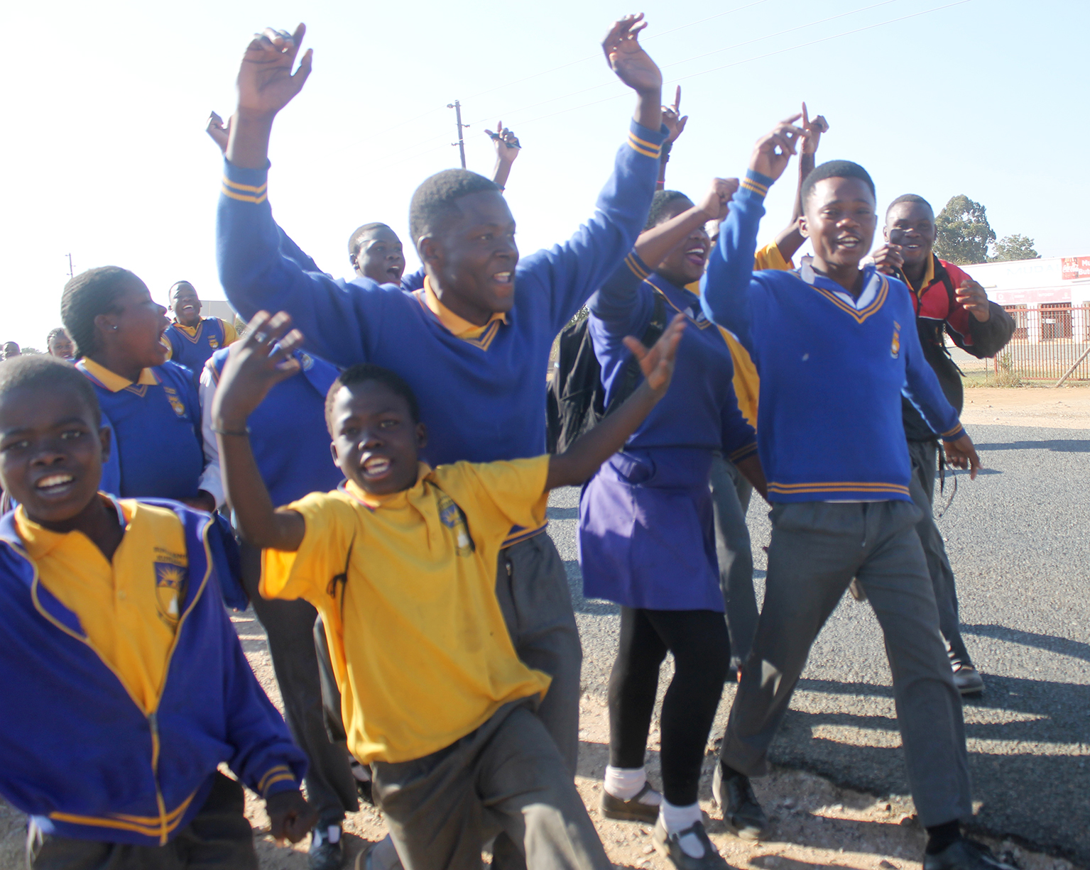 Pupils strike over science teacher