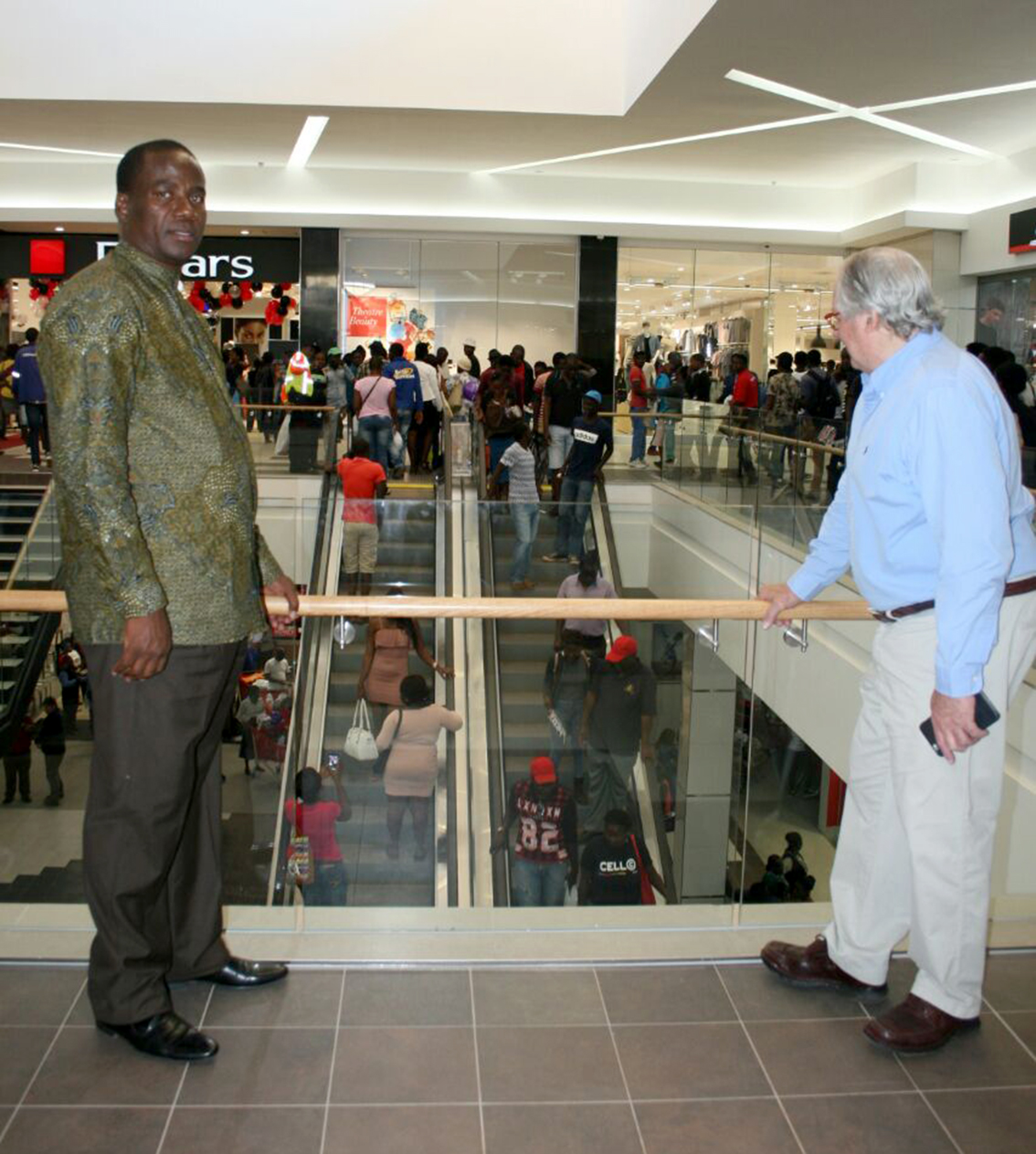 First escalators in the Vhembe area