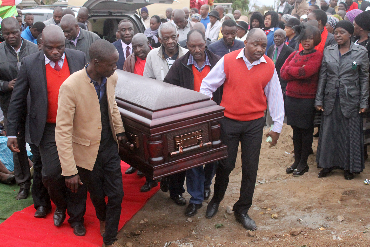 Post office manager laid to rest