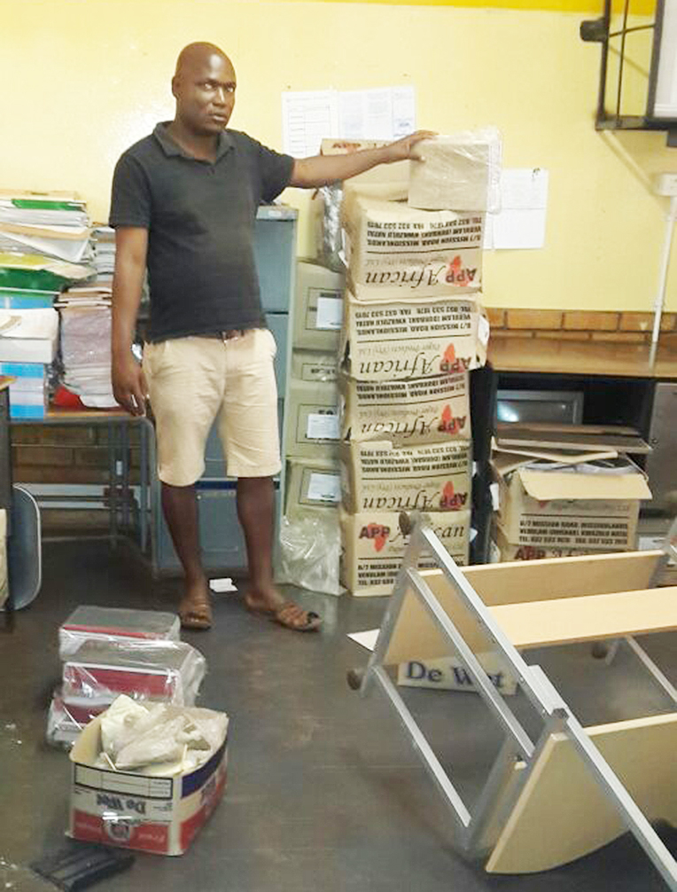 Second time unlucky for school burgled twice in recent times.