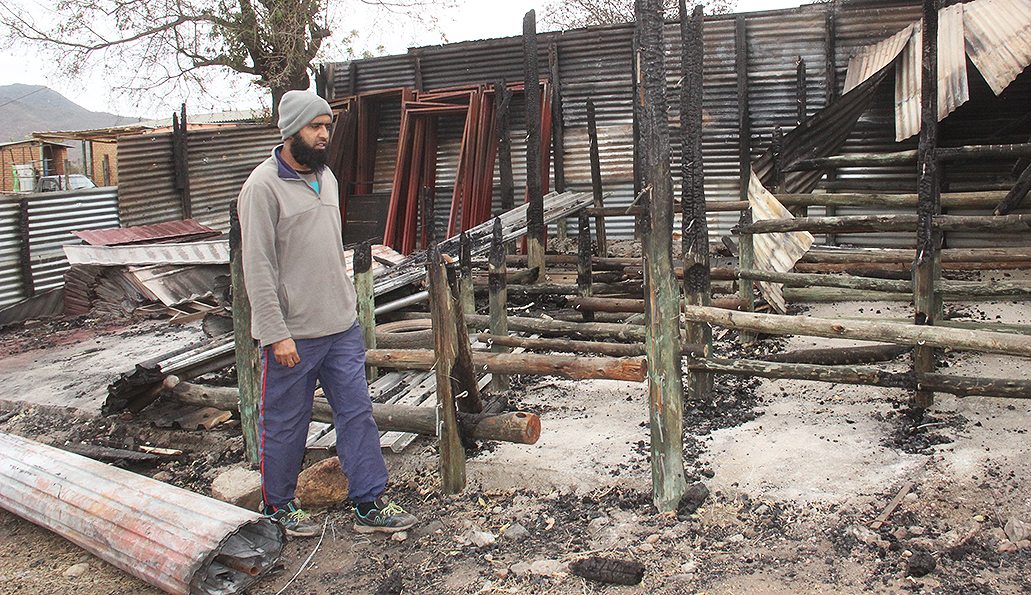 Young businessman loses millions to arson