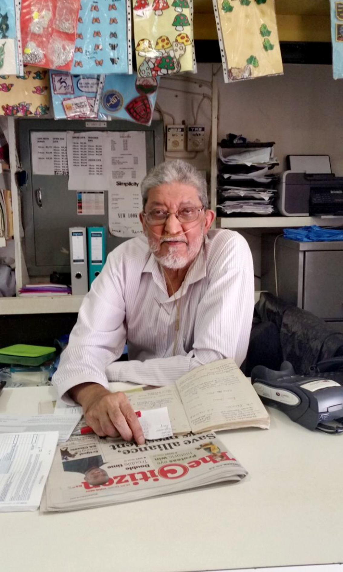 A sad farewell Charlie's Den's Abdul
