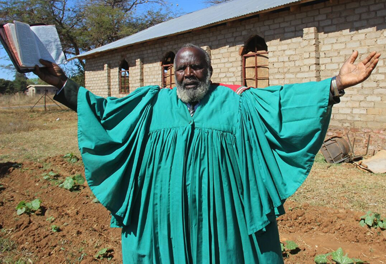 Archbishop builds shelter for his flock