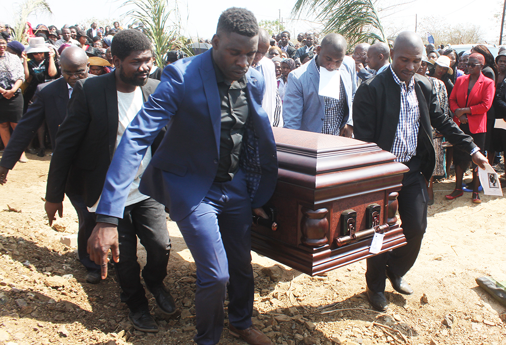 Sport commentator Mutshinya laid to rest