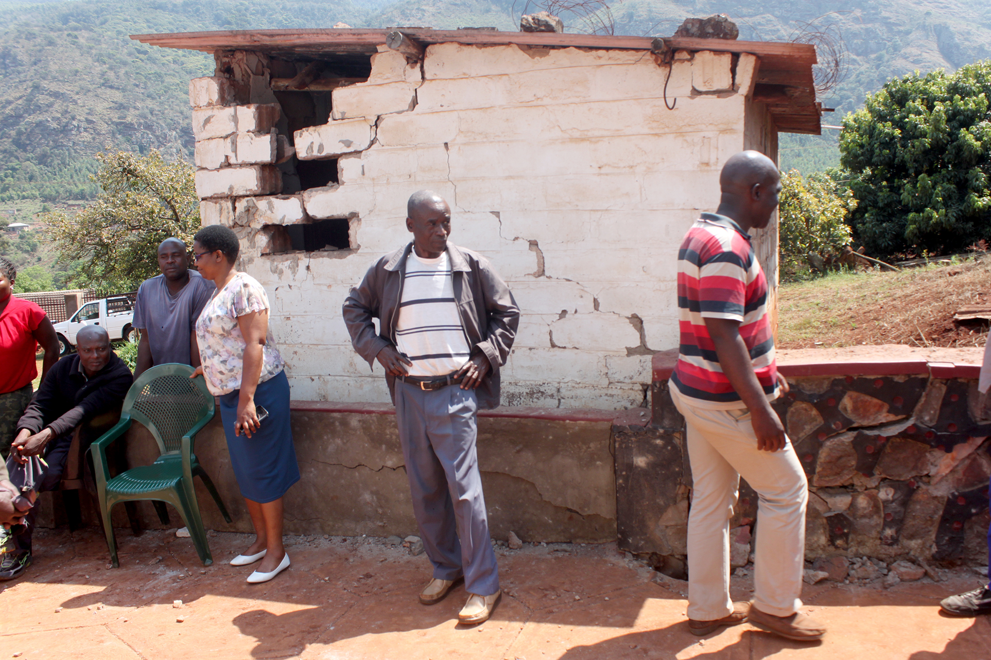 Chief's house struck by lightning