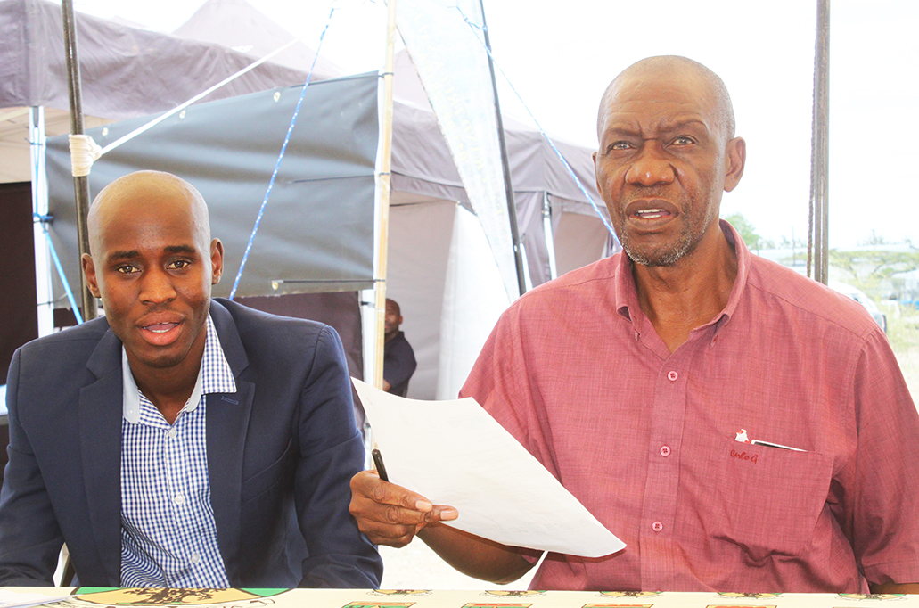 Aids awareness campaign at border post