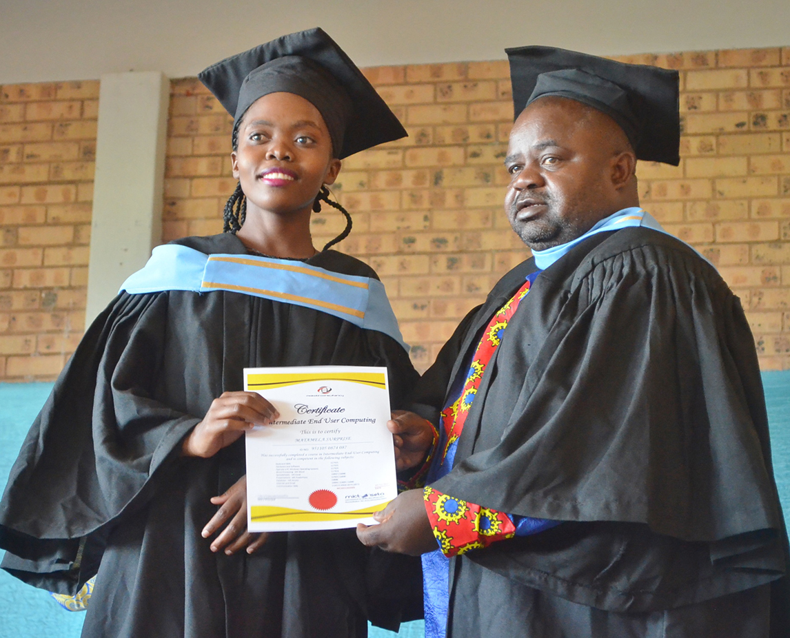 First qualifications for  Mokobi students