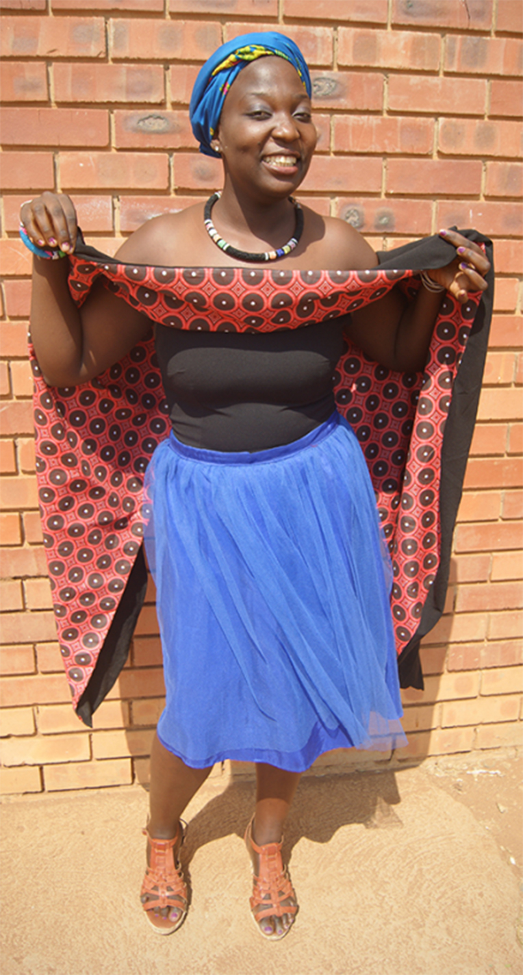 Thivhonali is a young woman with a golden heart
