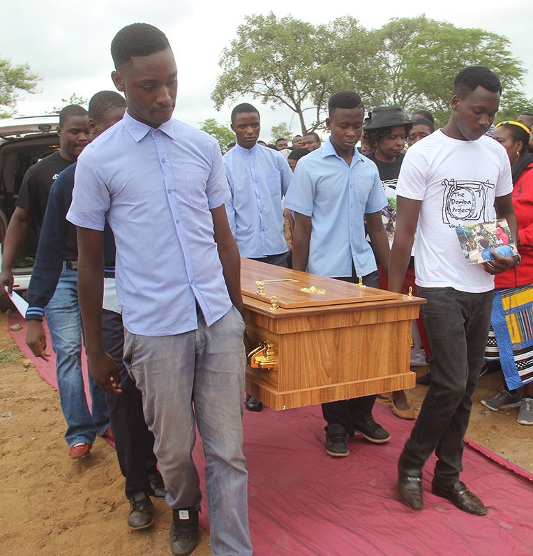 Sombre funeral for Thase Secondary pupil