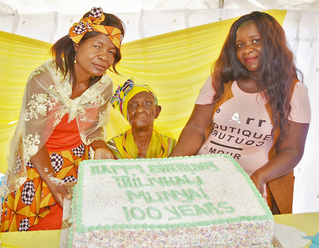 Gogo Madzonga celebrates 100 healthy years
