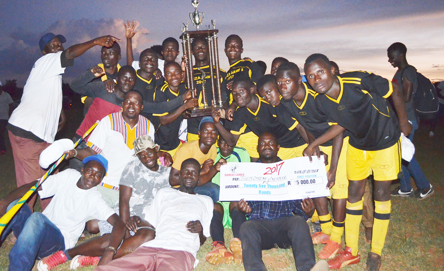Thenzheni Liverpool are the Ramzas champions