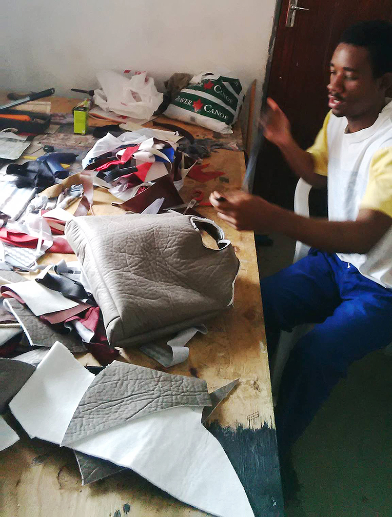 I created employment for myself