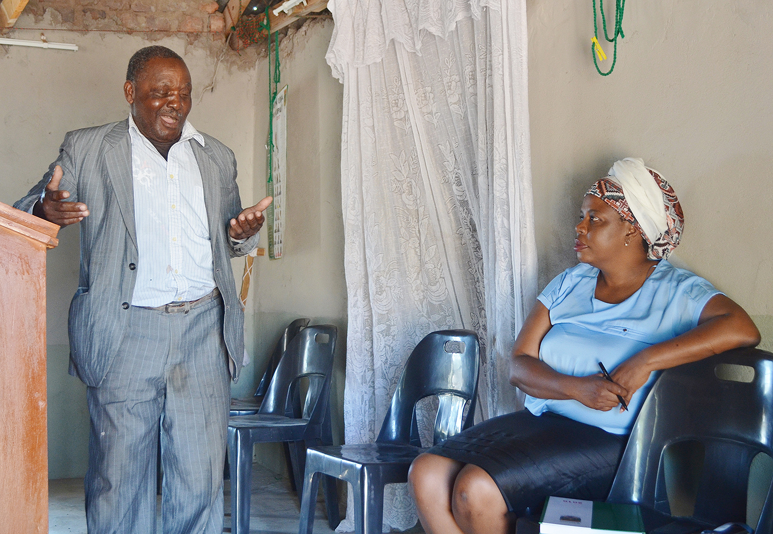 Mayor Mihlope visits traditional areas