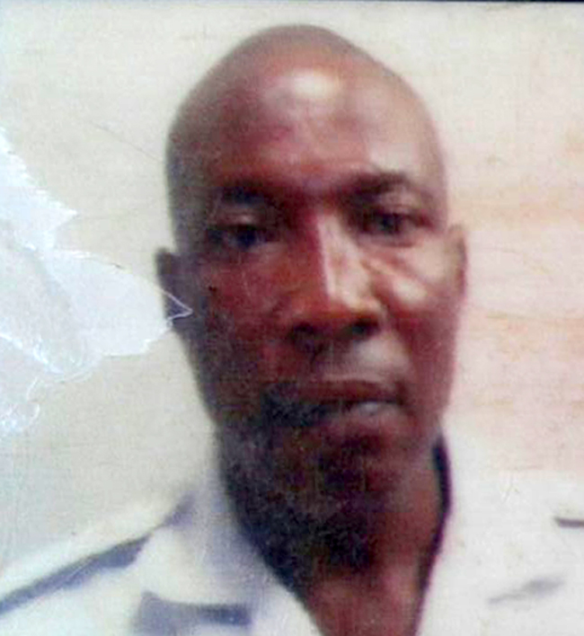 Children of policeman witness his killing